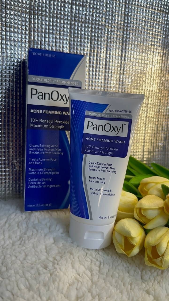 غسول بانوكسيل لحب الشباب وحبوب الظهر  Panoxyl Acne Foaming Wash