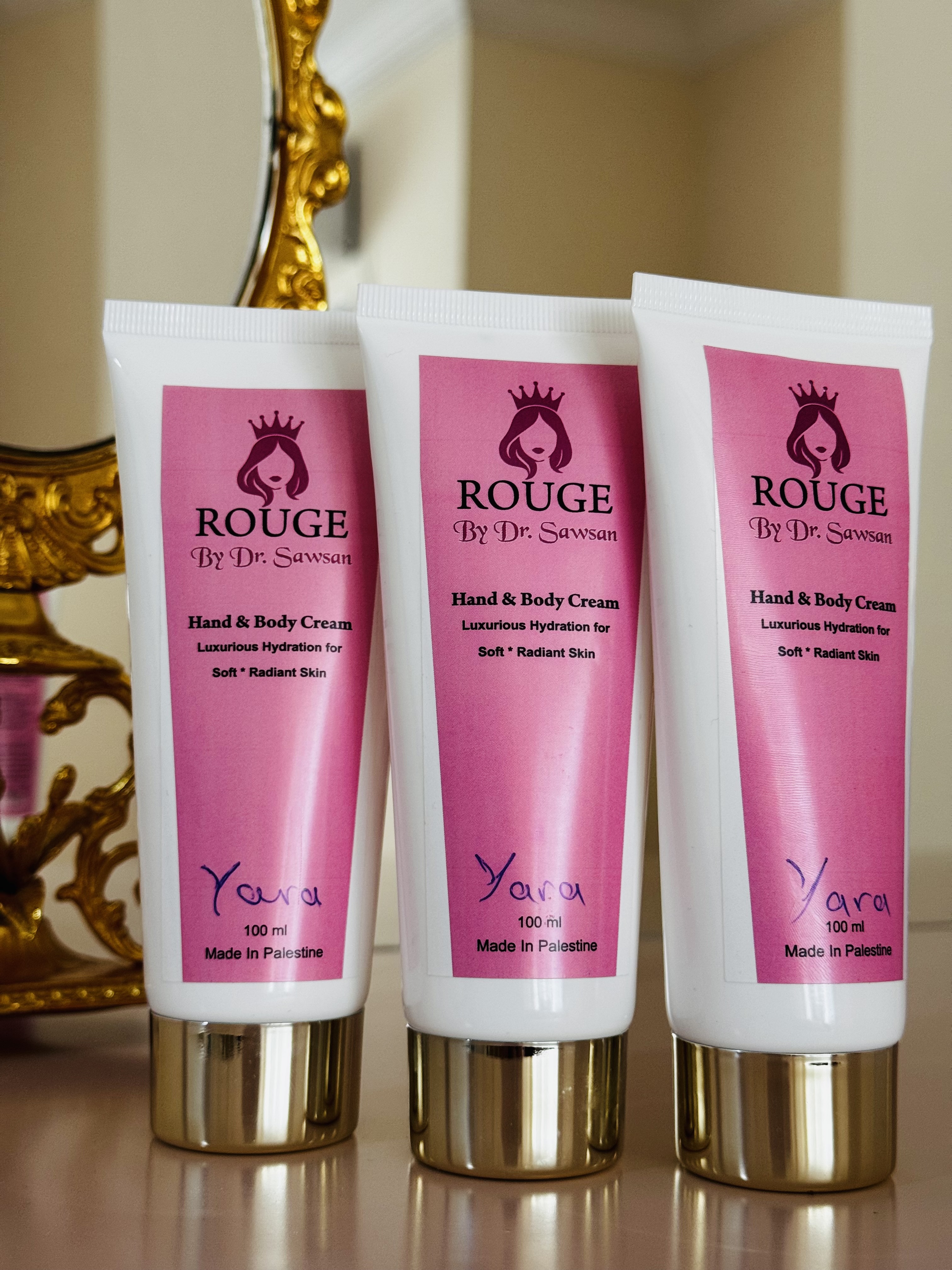 كريم اليدين والجسم من روج برائحة عطر يارا Rouge Yara Body Cream