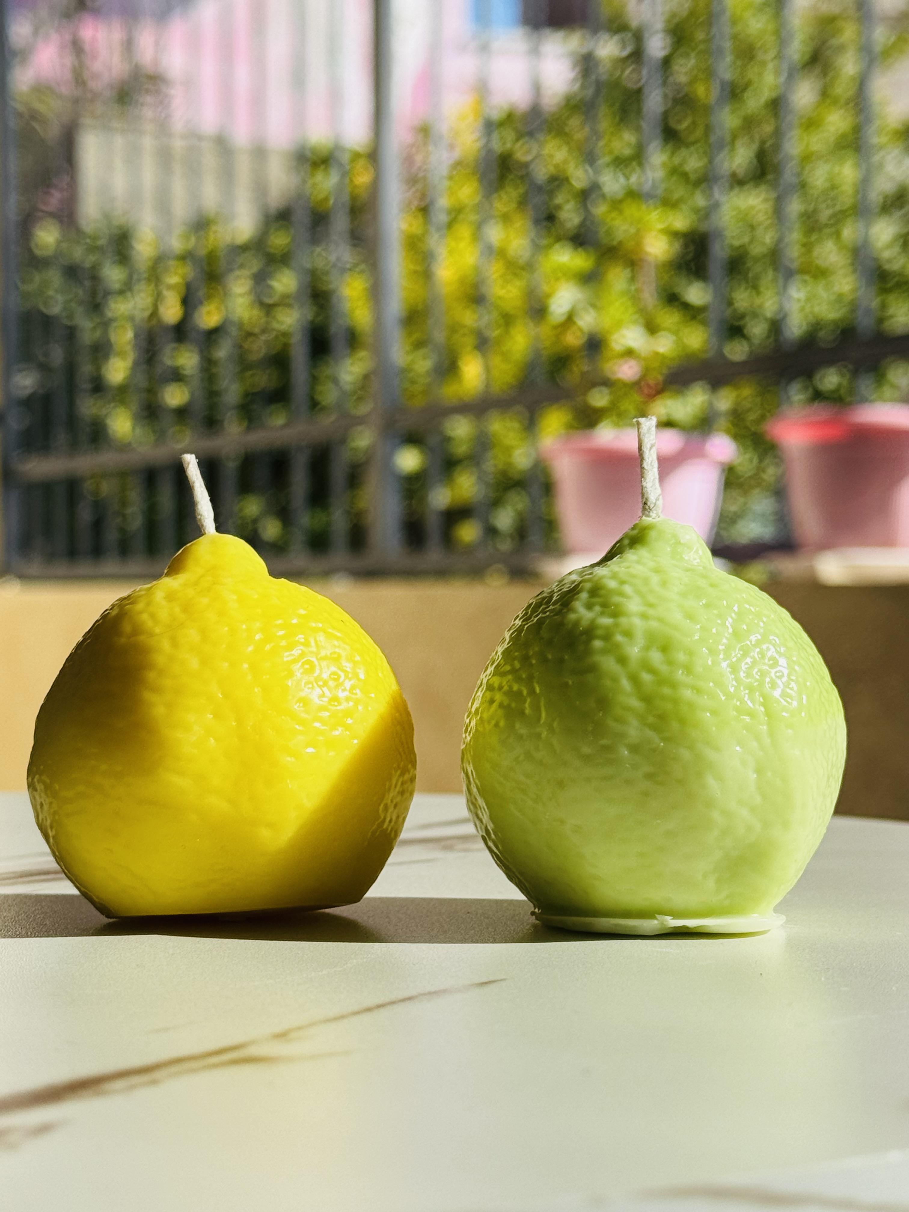 شمعة الليمونة الفواحة